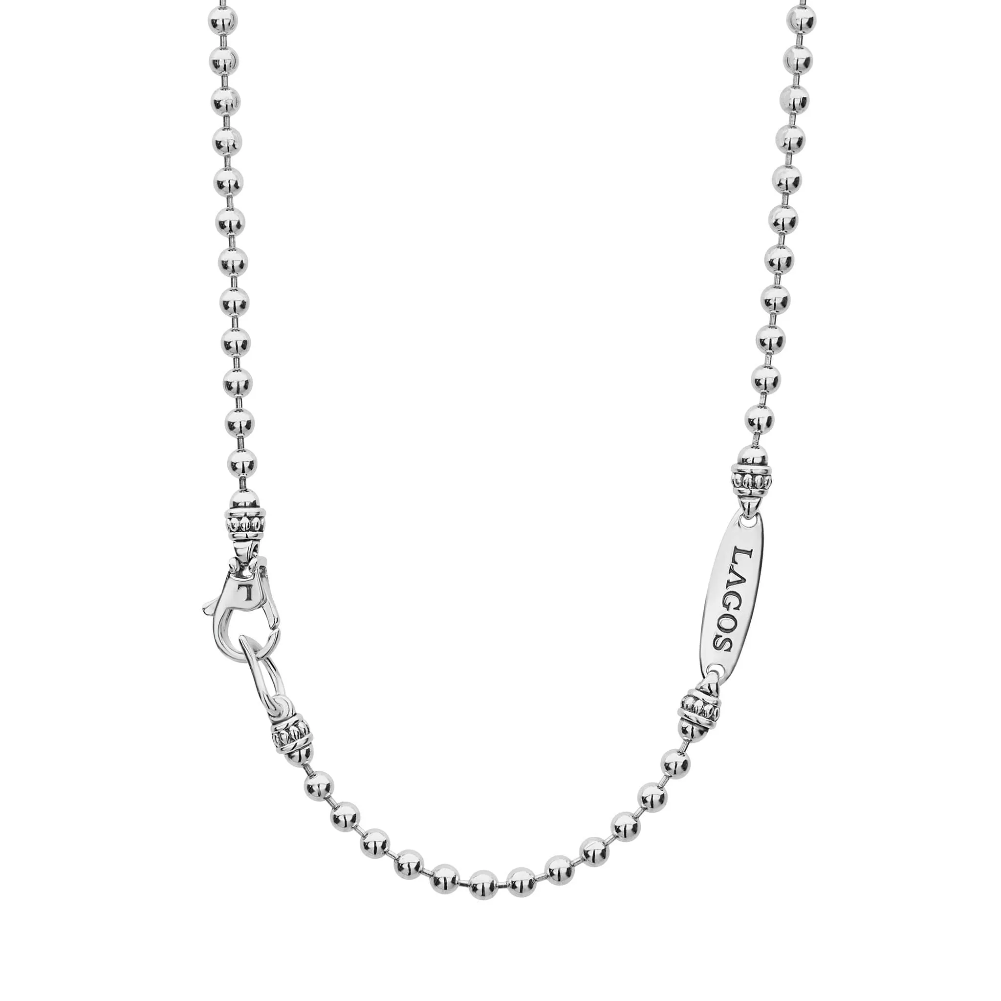 Maya Large Onyx Circle Pendant Necklace