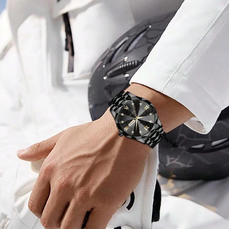 Men’s Luxury Waterproof Analog Quartz Watches