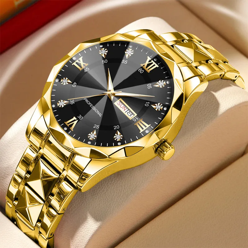 Men’s Luxury Waterproof Analog Quartz Watches