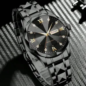 Men’s Luxury Waterproof Analog Quartz Watches