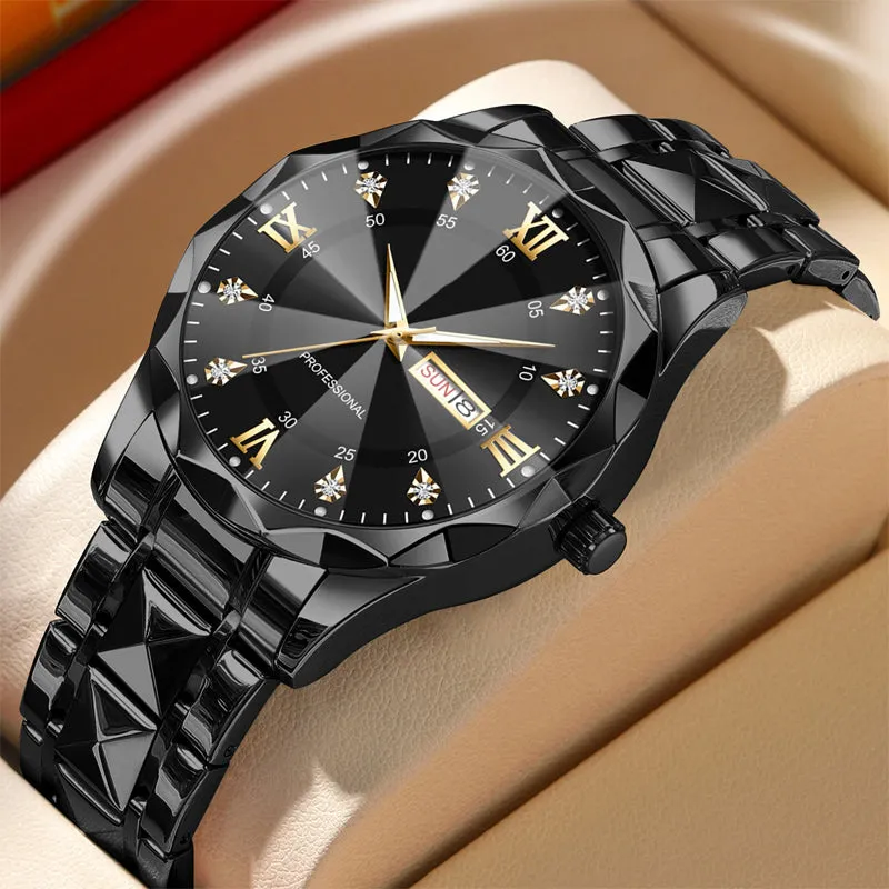 Men’s Luxury Waterproof Analog Quartz Watches