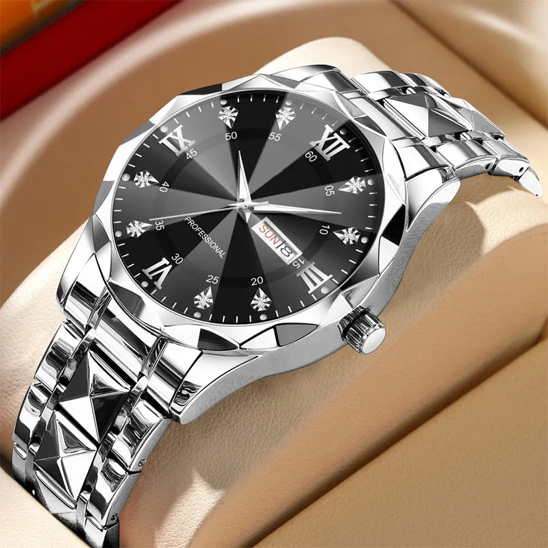 Men’s Luxury Waterproof Analog Quartz Watches