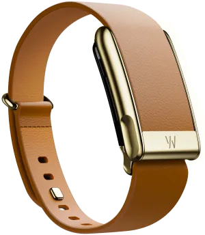 MG LeatherLuxe Tapered Band | Camel with Gold