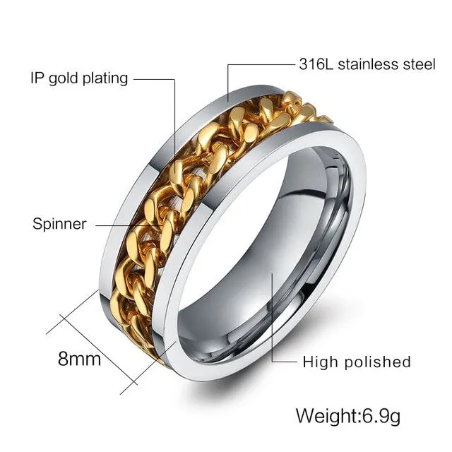 MIGHT Steel Ring
