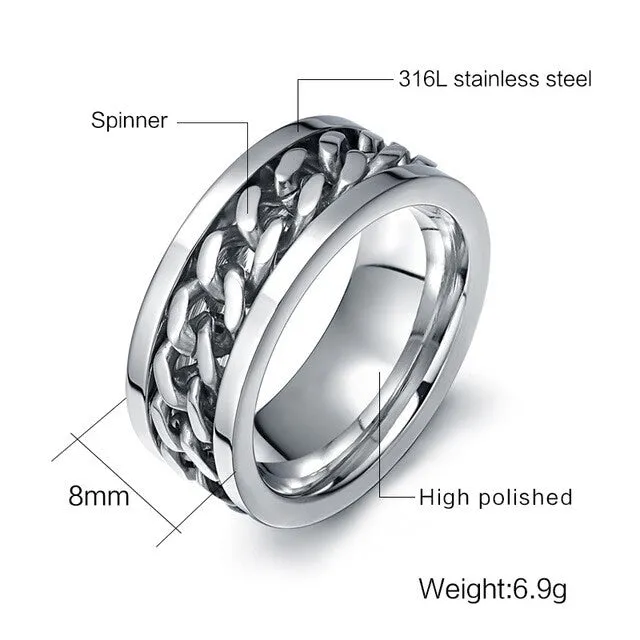 MIGHT Steel Ring