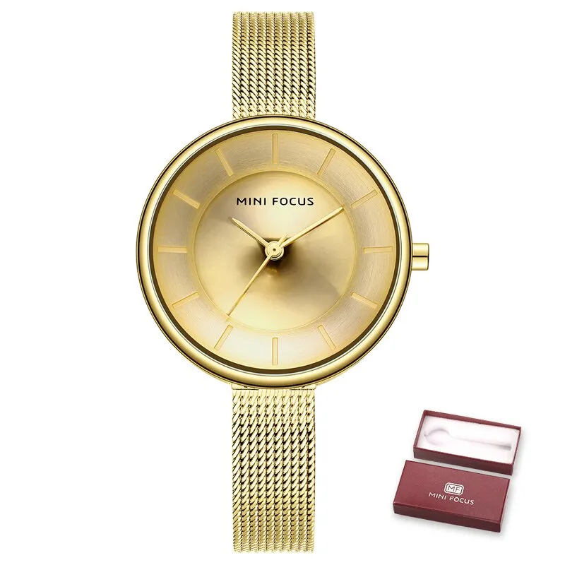 MINI FOCUS Women Quartz Watches Fashion Bracelet Ladies Dress WristWatch Female Watch Gifts Wife Reloj Mujer Relogio Feminino