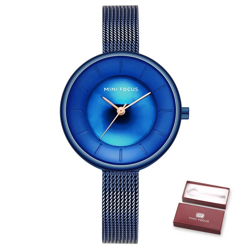 MINI FOCUS Women Quartz Watches Fashion Bracelet Ladies Dress WristWatch Female Watch Gifts Wife Reloj Mujer Relogio Feminino