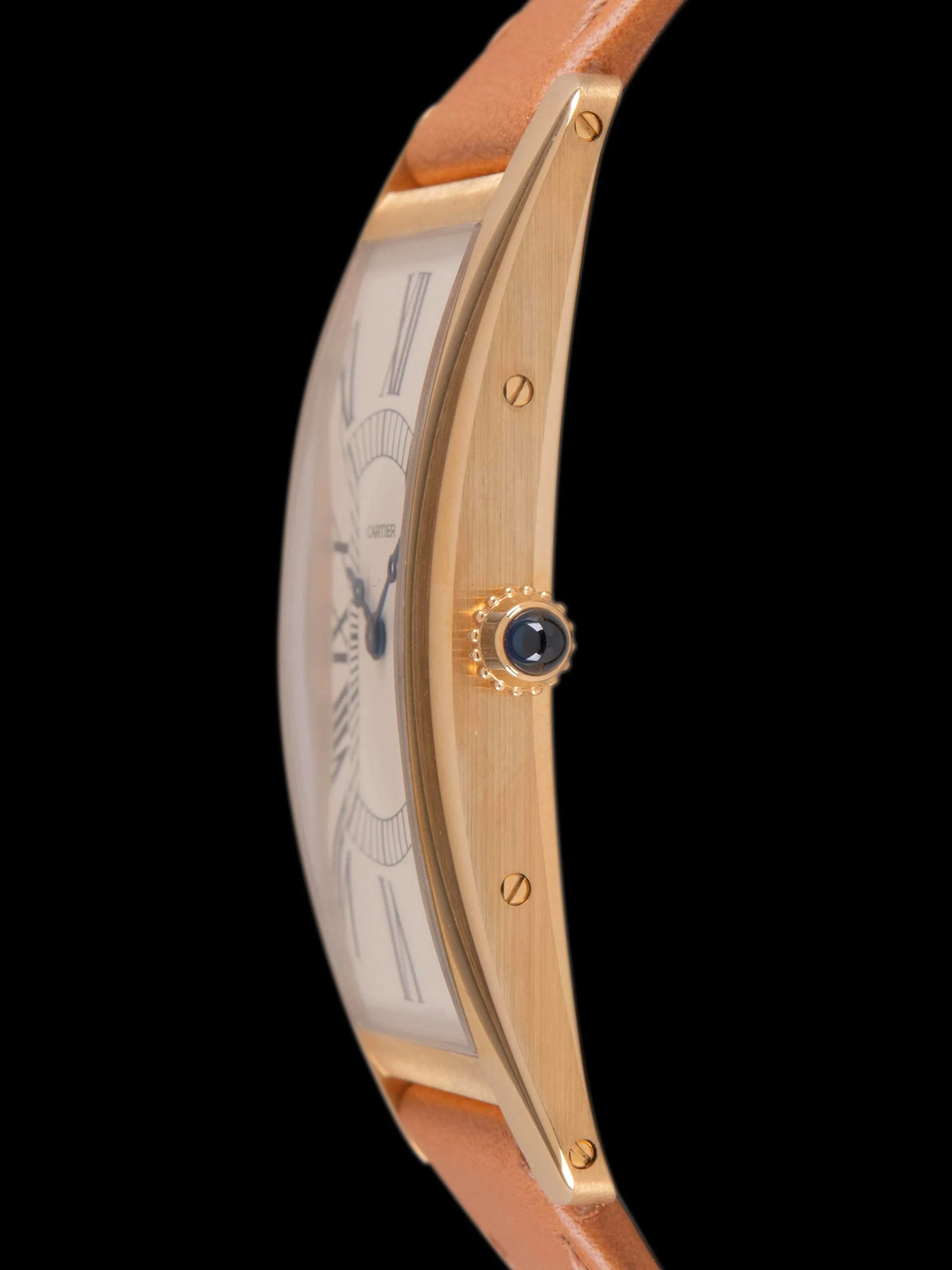 *Mint* 2021 Cartier Tank Cintrée 18K YG (Ref. 2718 / WGTA0057) "100th Anniversary" W/ Full Set