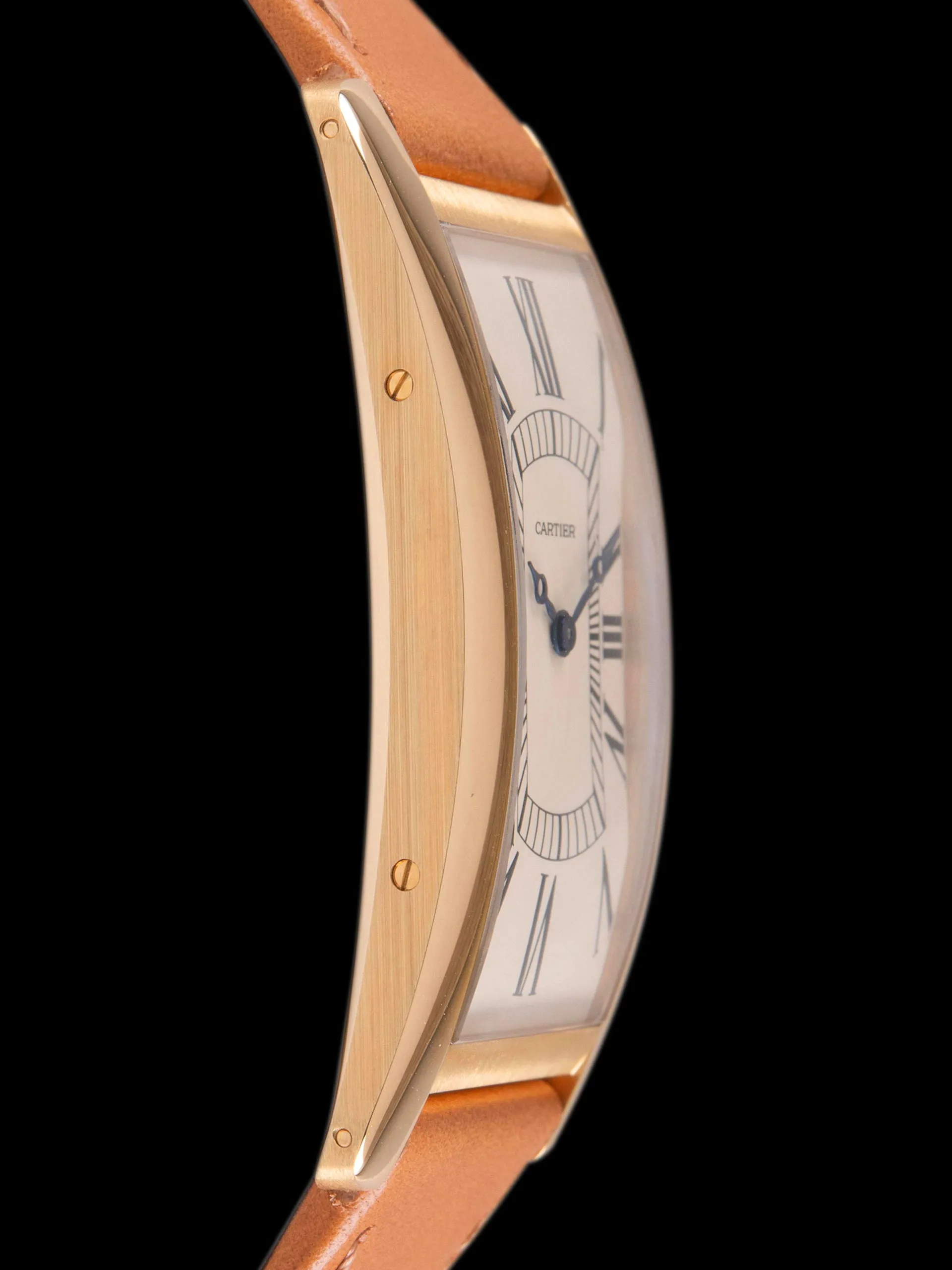 *Mint* 2021 Cartier Tank Cintrée 18K YG (Ref. 2718 / WGTA0057) "100th Anniversary" W/ Full Set