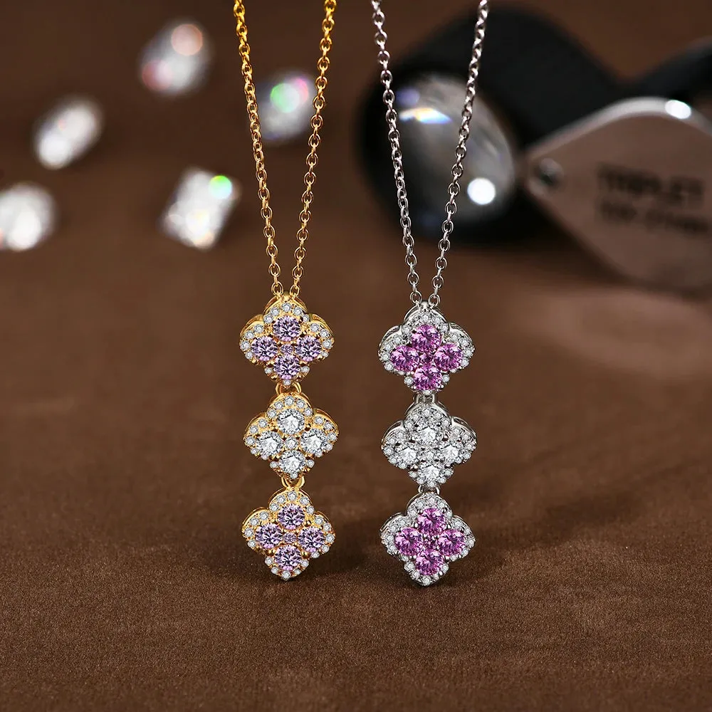 Moissanite Pendant Necklace