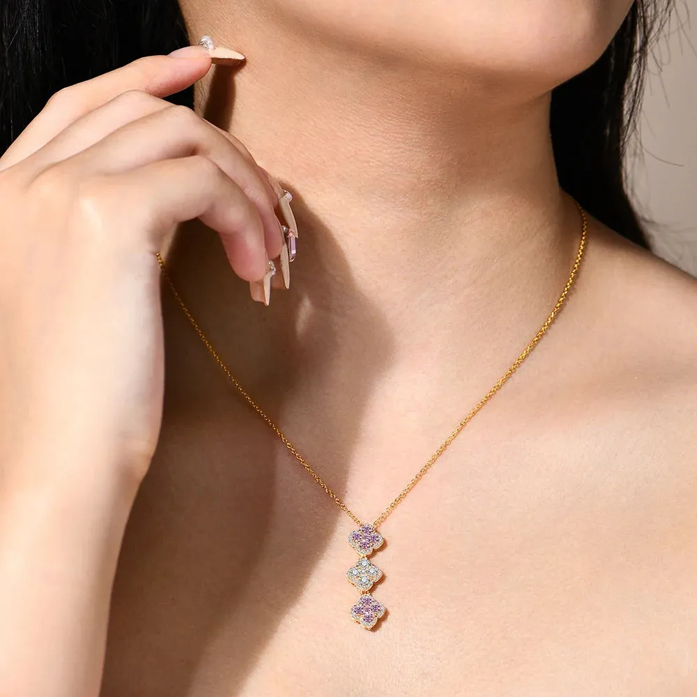 Moissanite Pendant Necklace