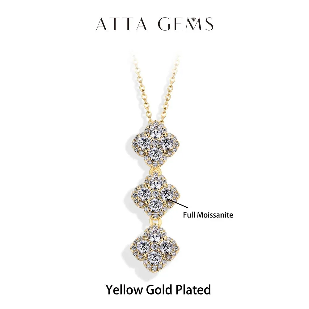 Moissanite Pendant Necklace