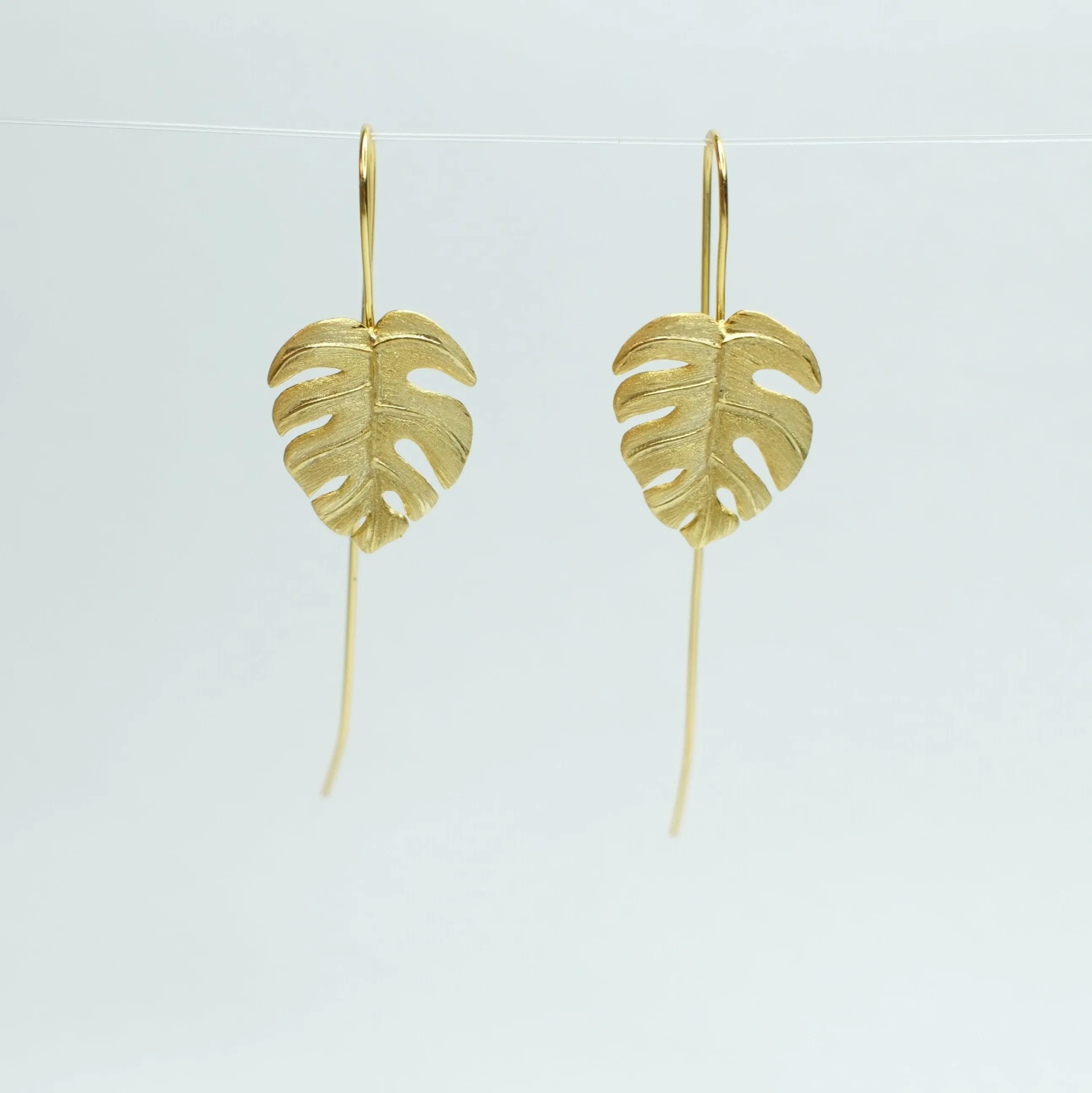 Monstera Leaf Earring