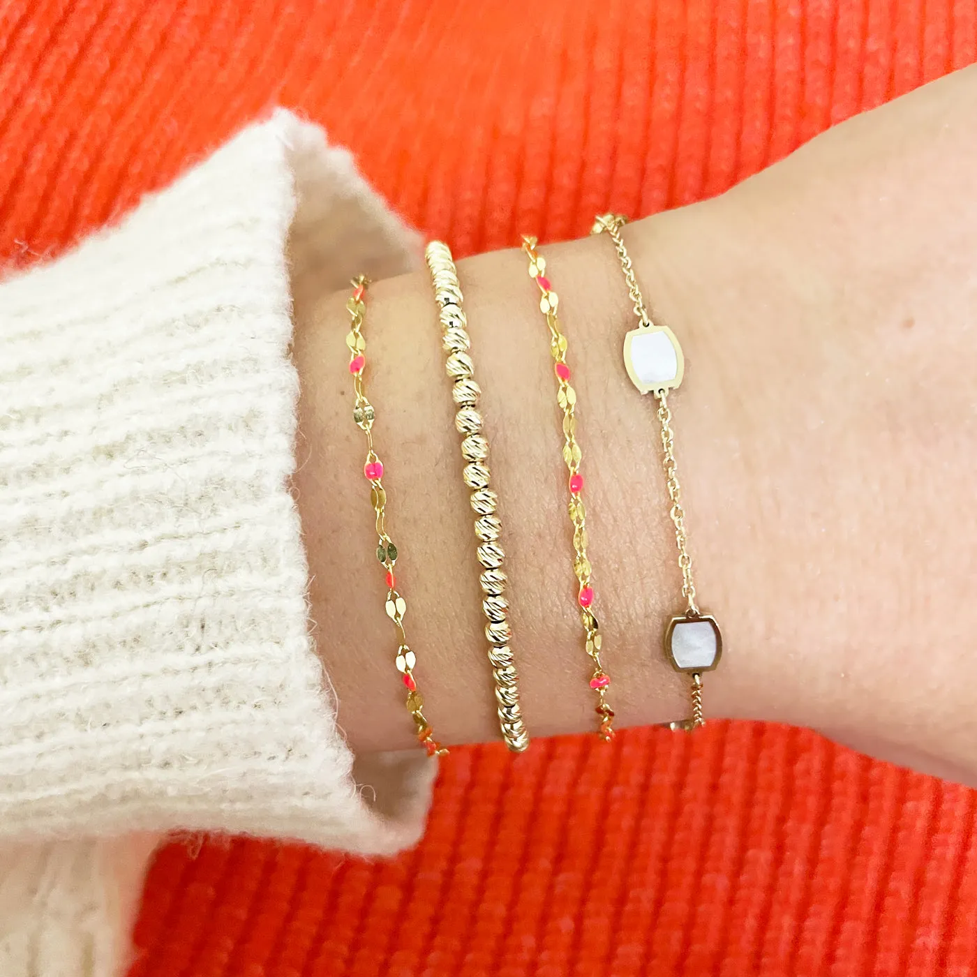 Mother of Pearl Icon Bracelet