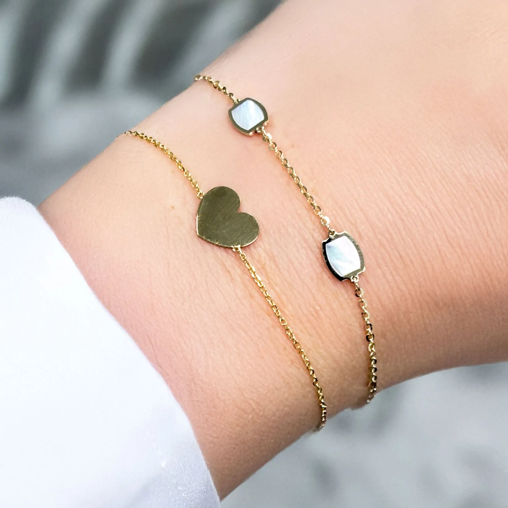 Mother of Pearl Icon Bracelet