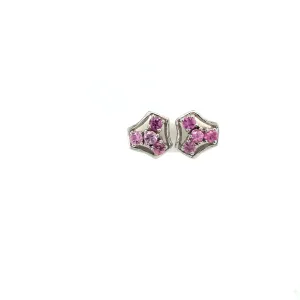 Multi Sapphire Earring in .925 Sterling Silver - KST 52500