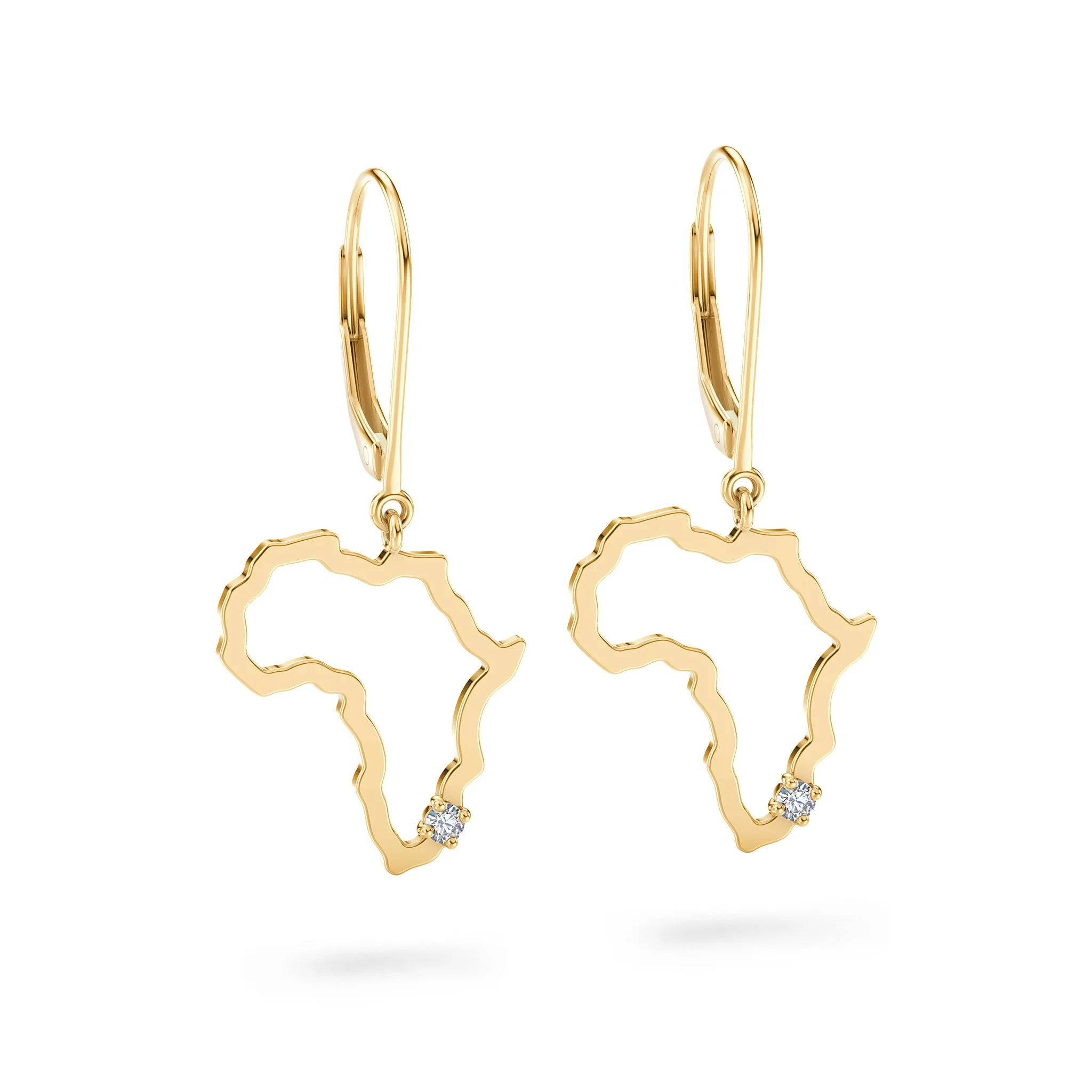 My Africa Diamond Drop Earrings