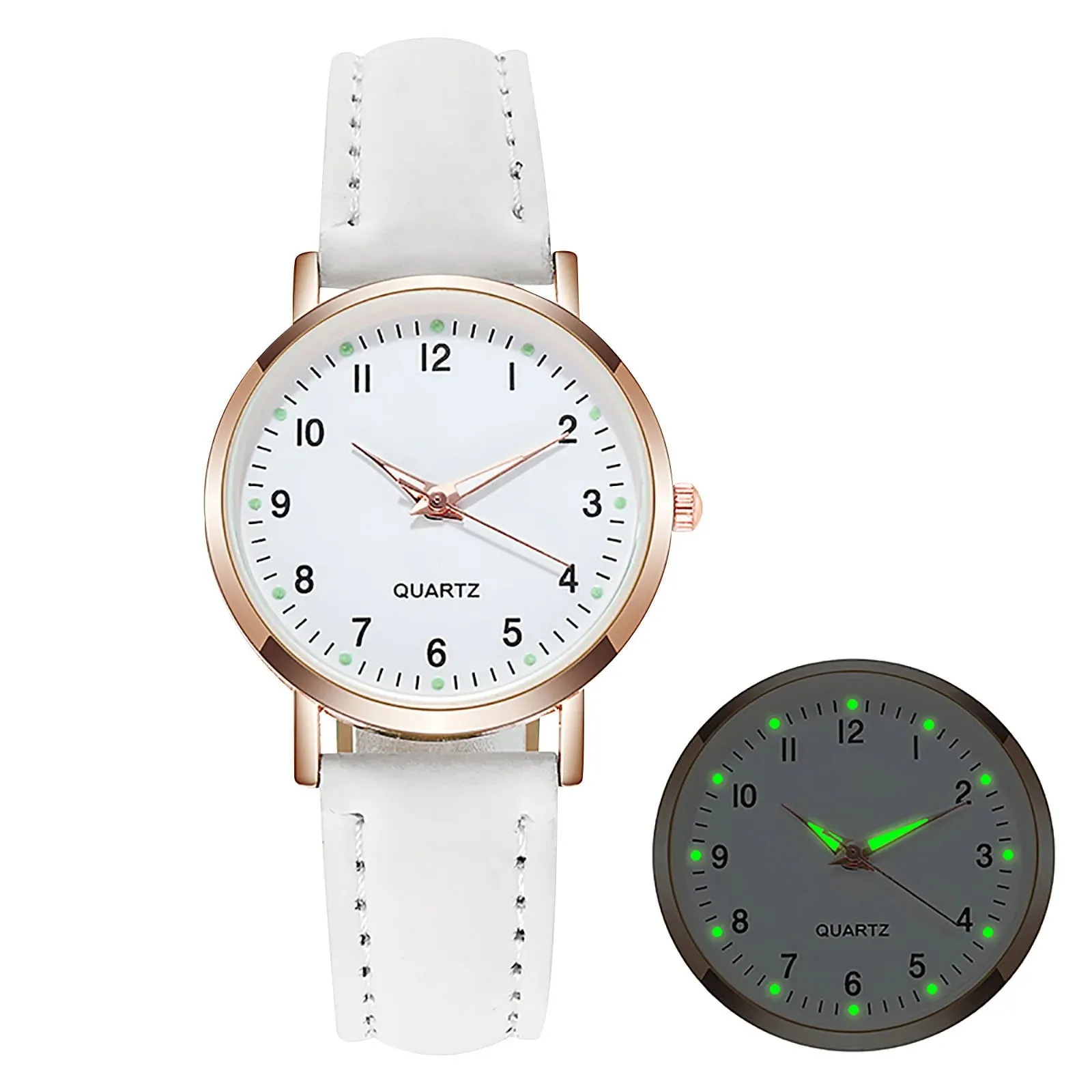 Natalie | Fashion watch with glow-in-dark dial
