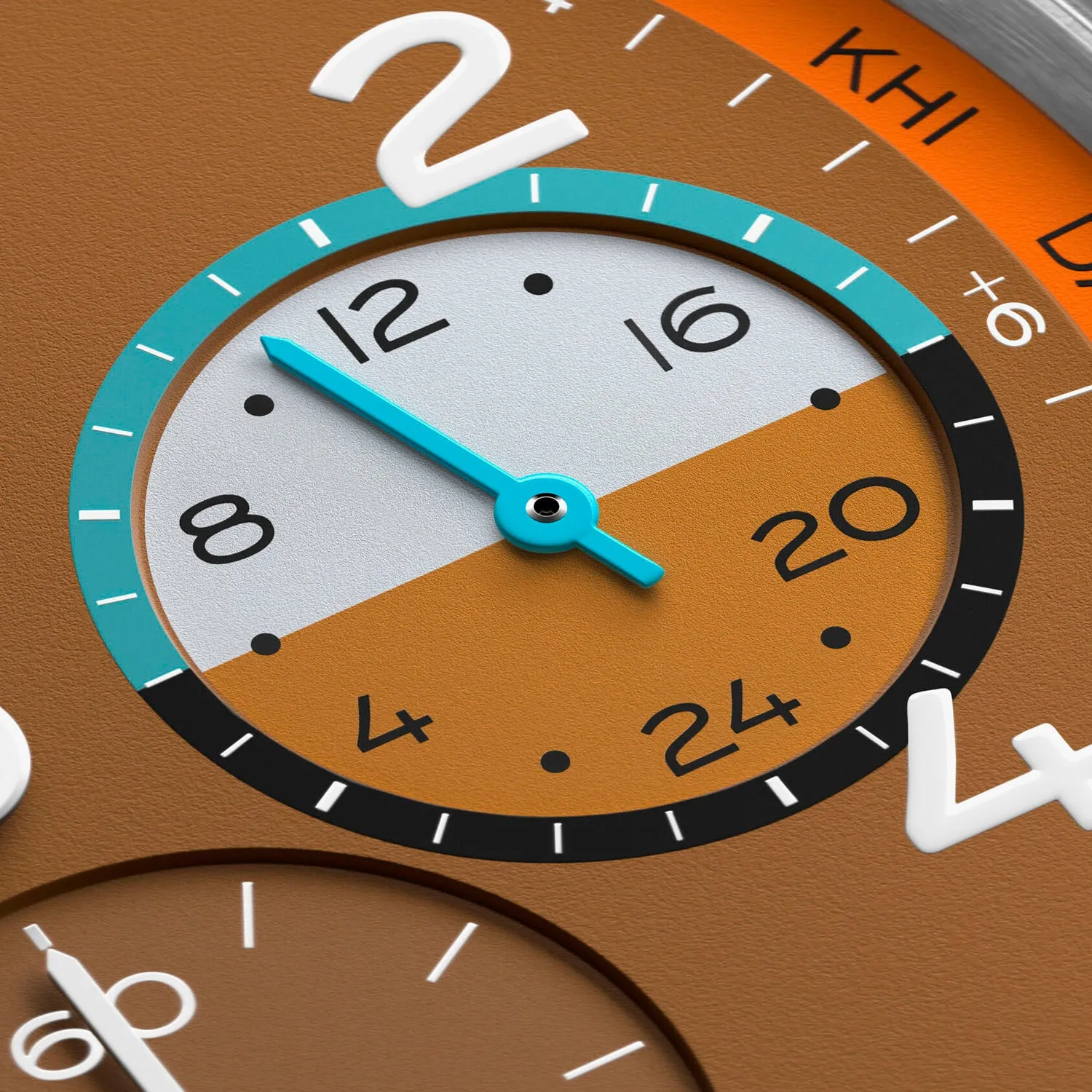 Nomos Glashütte Club Sport Neomatik Worldtimer Canyon Automatic – 790.S3