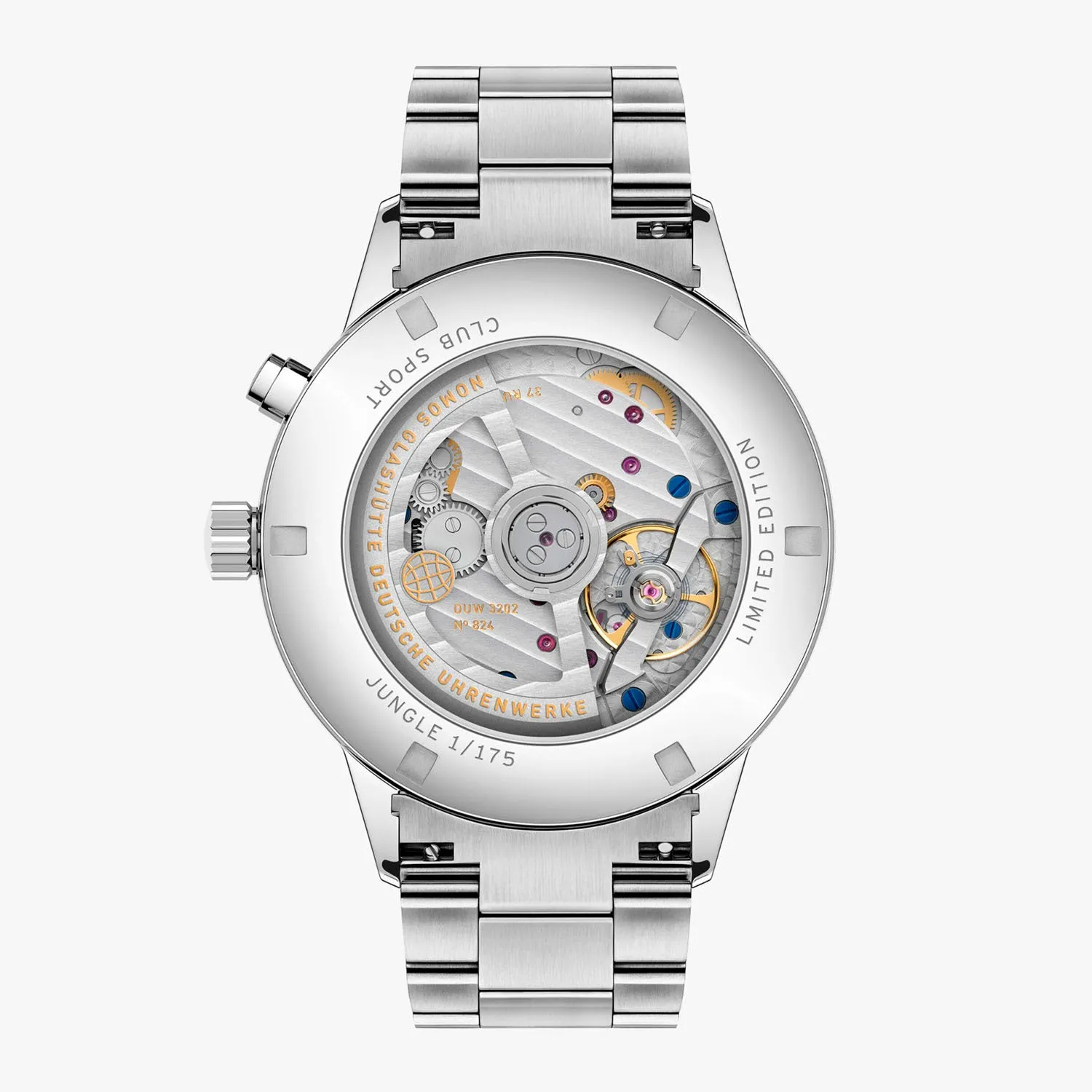 Nomos Glashütte Club Sport Neomatik Worldtimer Jungle Automatic – 790.S2