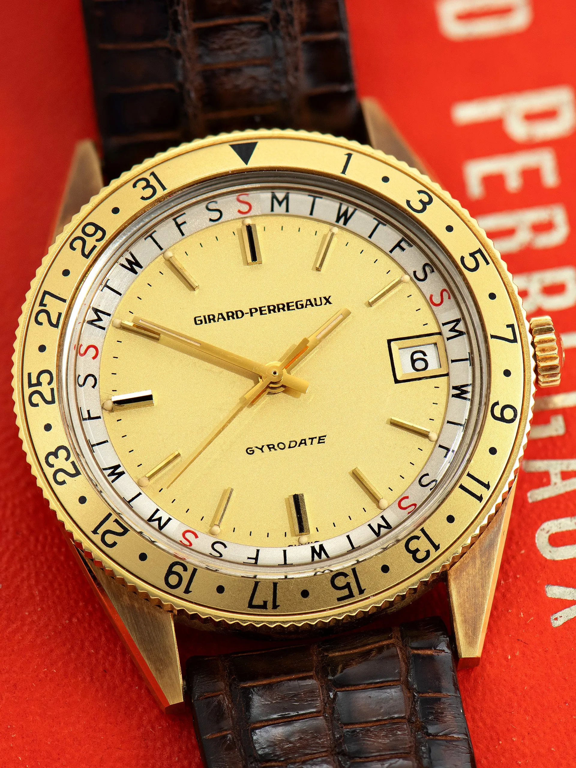 *NOS* 1960s Girard-Perregaux Gyrodate W/ Box & Papers