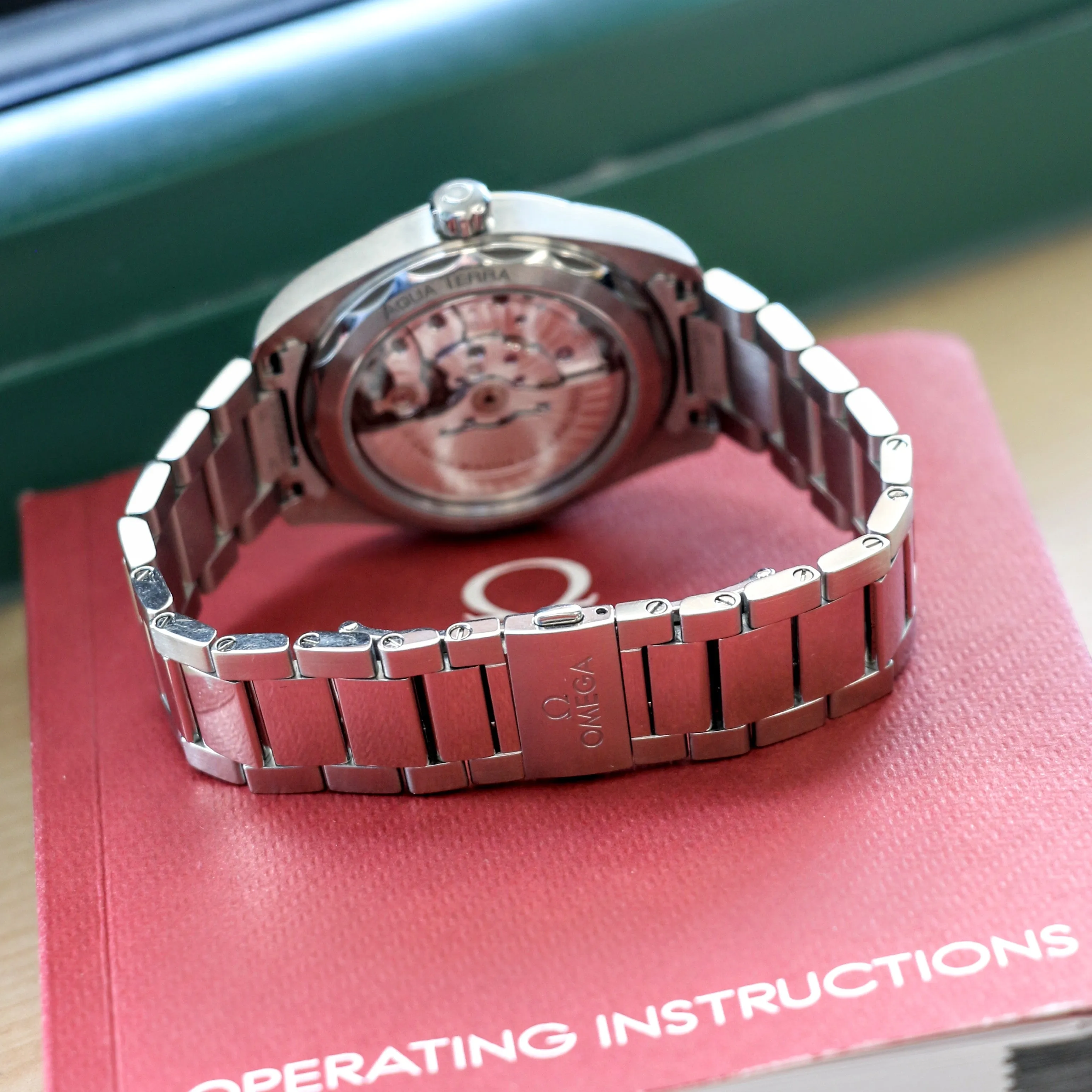 OMEGA Seamaster Aqua Terra 150M Watch 41mm Master Chronometer Automatic Wristwatch