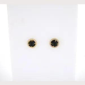 Onyx Gemstone Studs-Sale