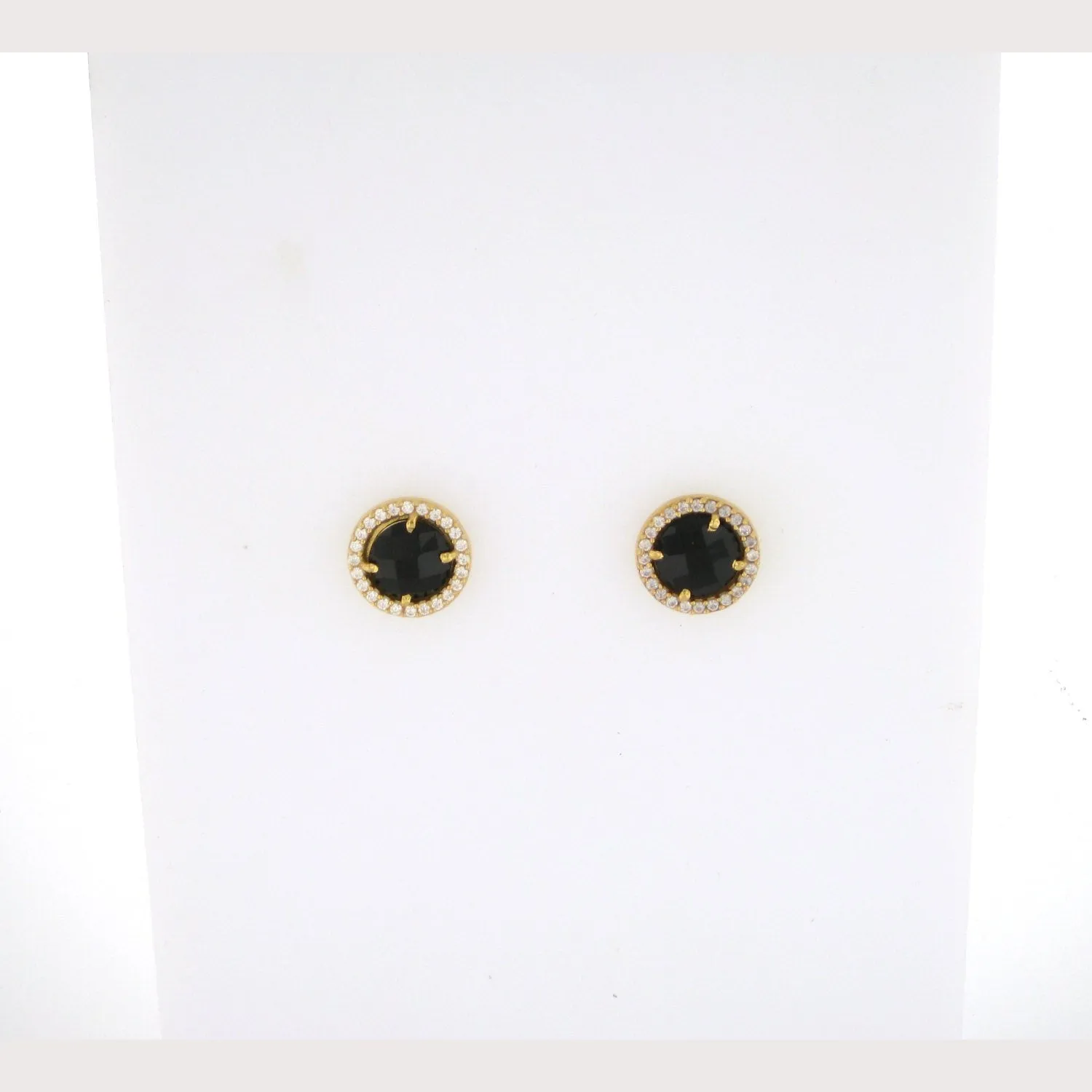 Onyx Gemstone Studs-Sale