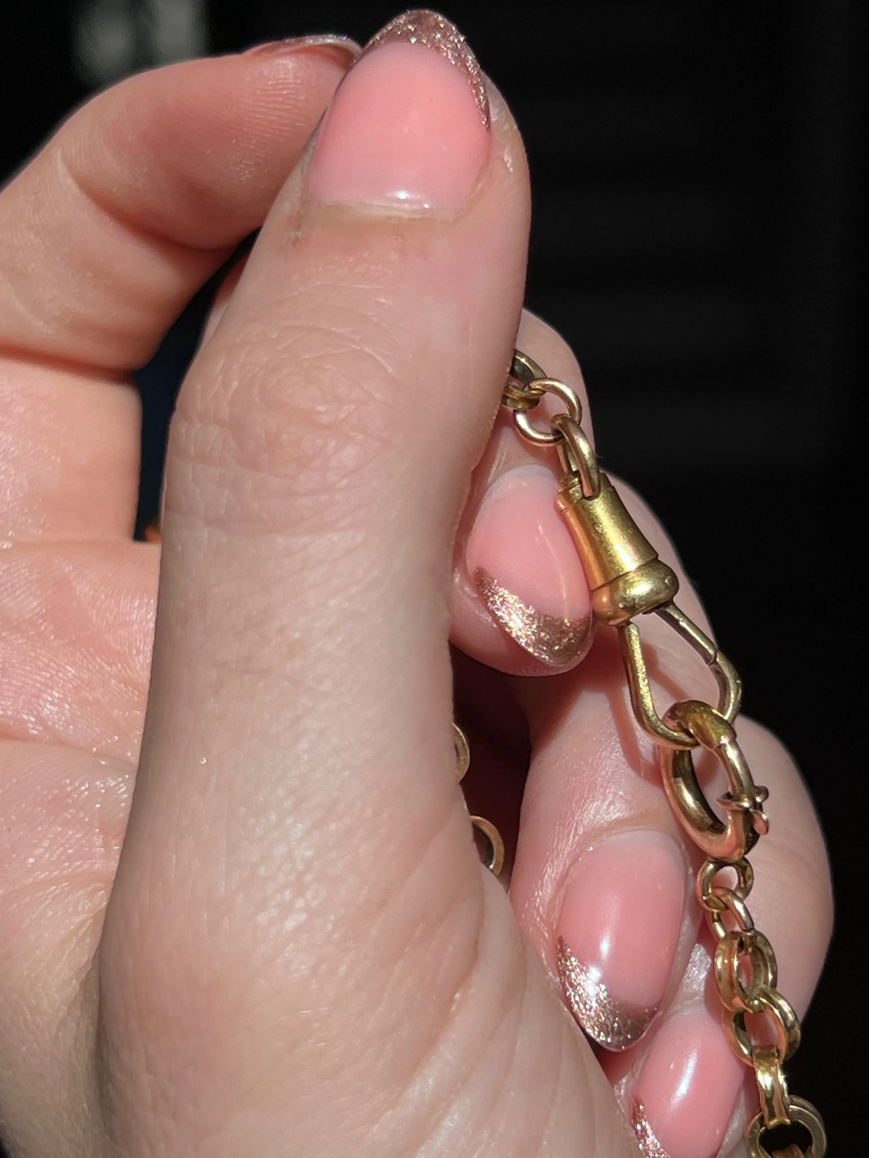 Outstanding Napoleon III Period 18ct Chain