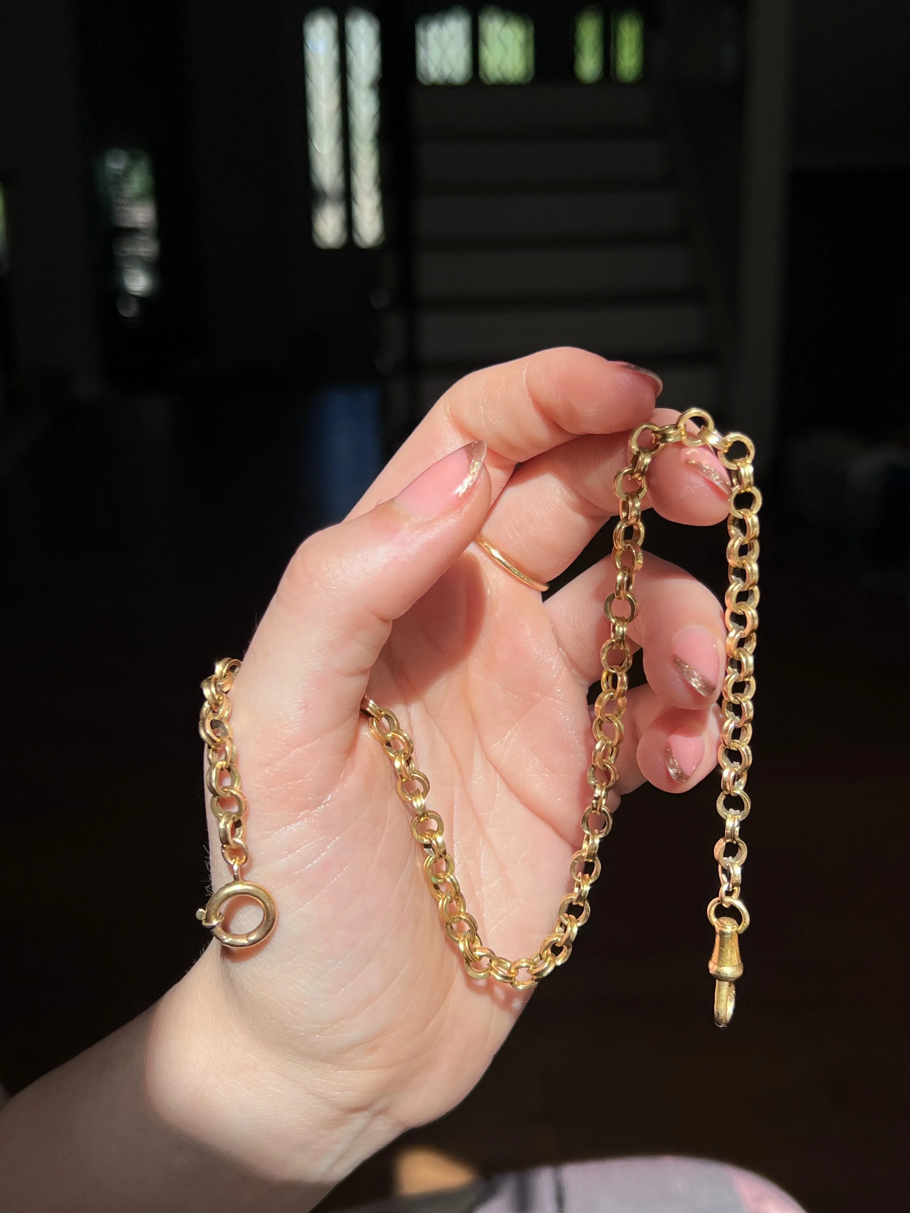 Outstanding Napoleon III Period 18ct Chain