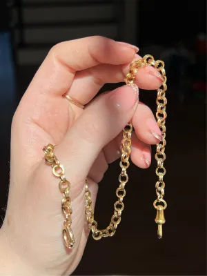 Outstanding Napoleon III Period 18ct Chain