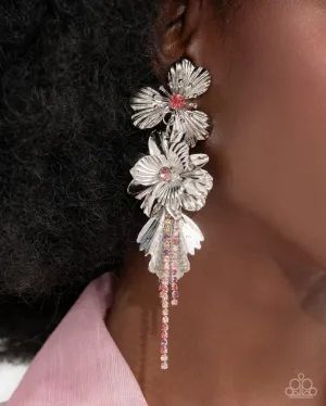 Paparazzi Classical Cadenza - Multi Floral Earrings