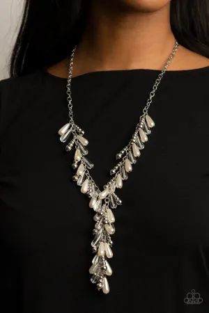 Paparazzi Dripping With DIVA-ttitude Necklace - April 2021 Life Of The Party Exclusive