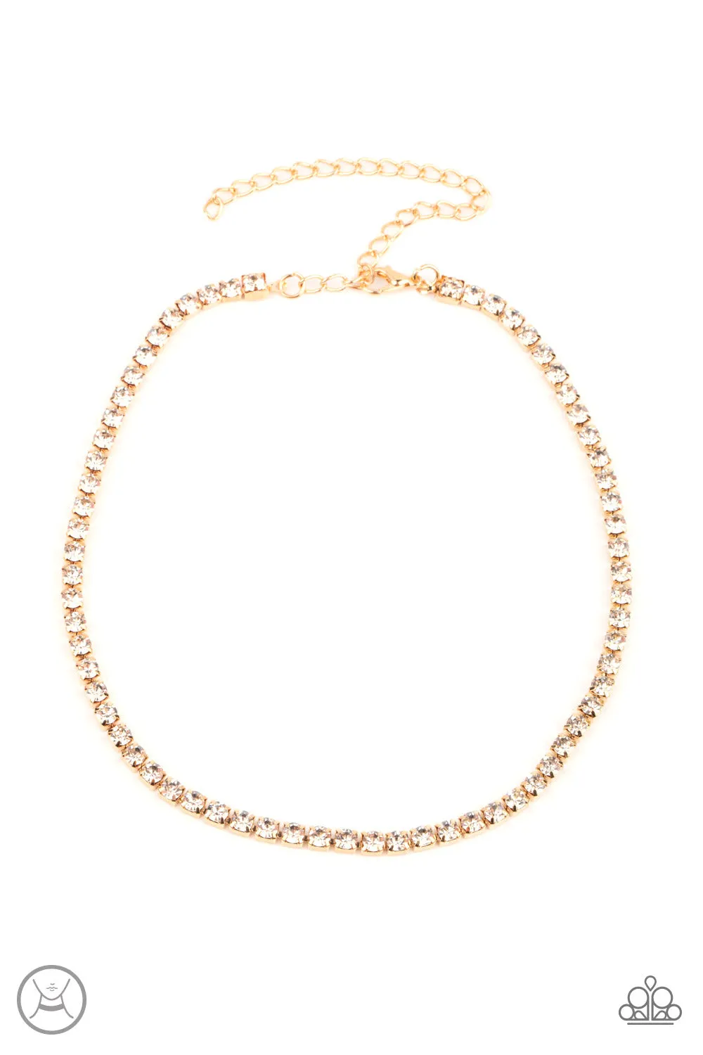 PAPARAZZI Starlight Radiance - Gold Choker Necklace