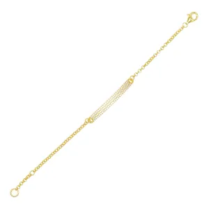 Pavé Bar Bracelet