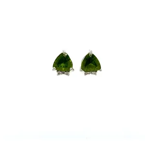 Peridot Earring in .925 Sterling Silver - KST 59661