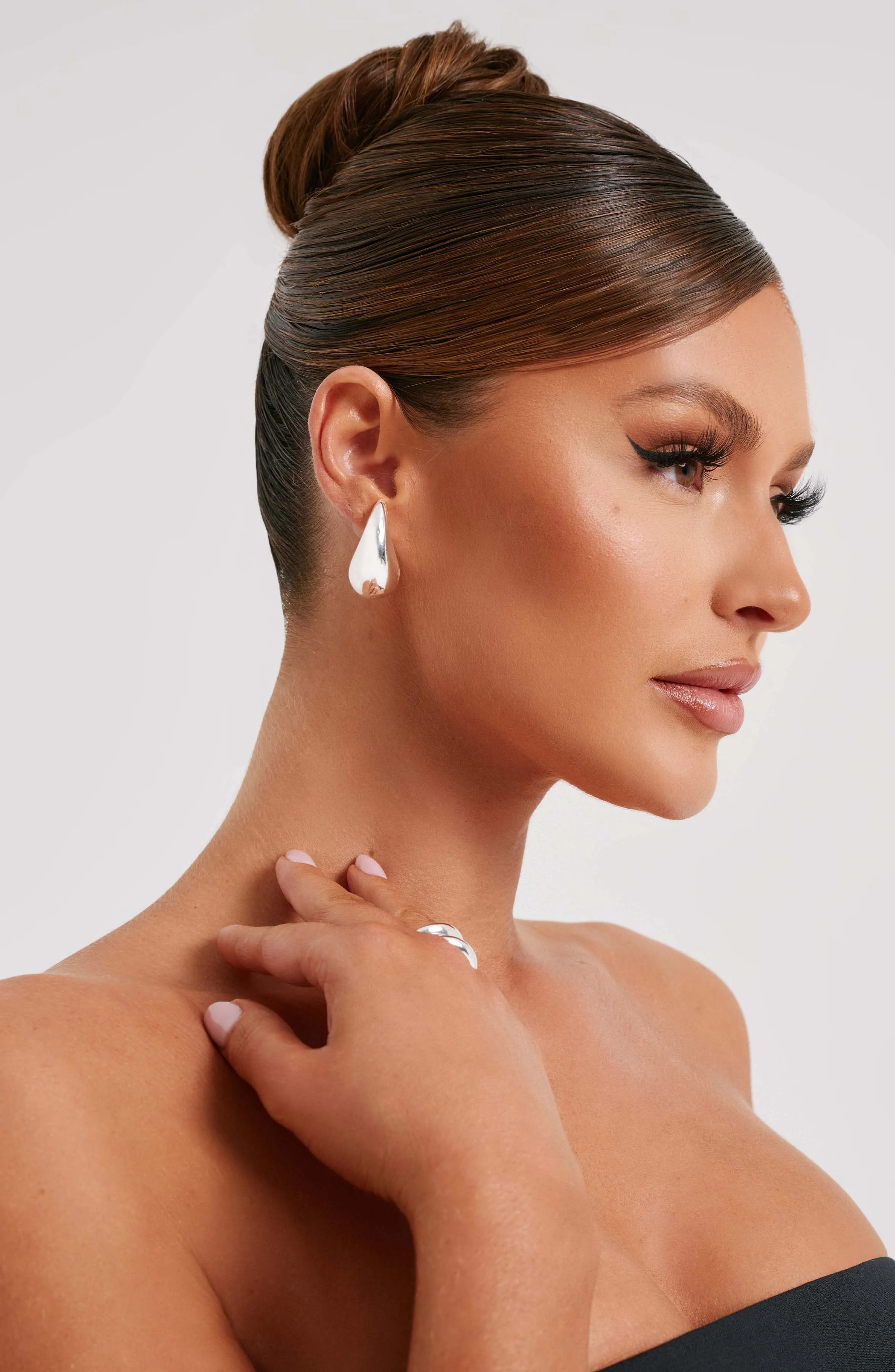 Petite Grace Earrings - Silver