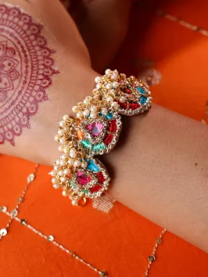 Phulkari Pair of Bracelets