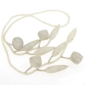 Phylum Silver Algae necklace