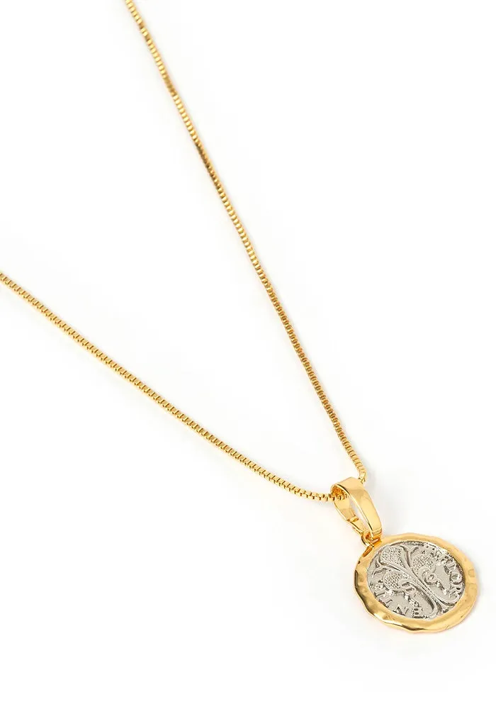 Piccolo Two Tone Charm Necklace