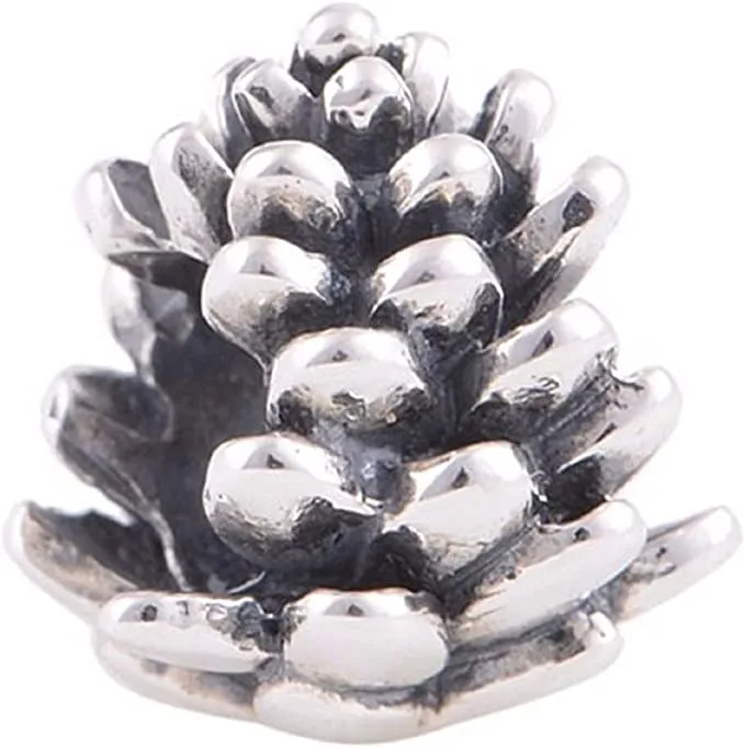 Pinecone Pine-cone Bead Charm