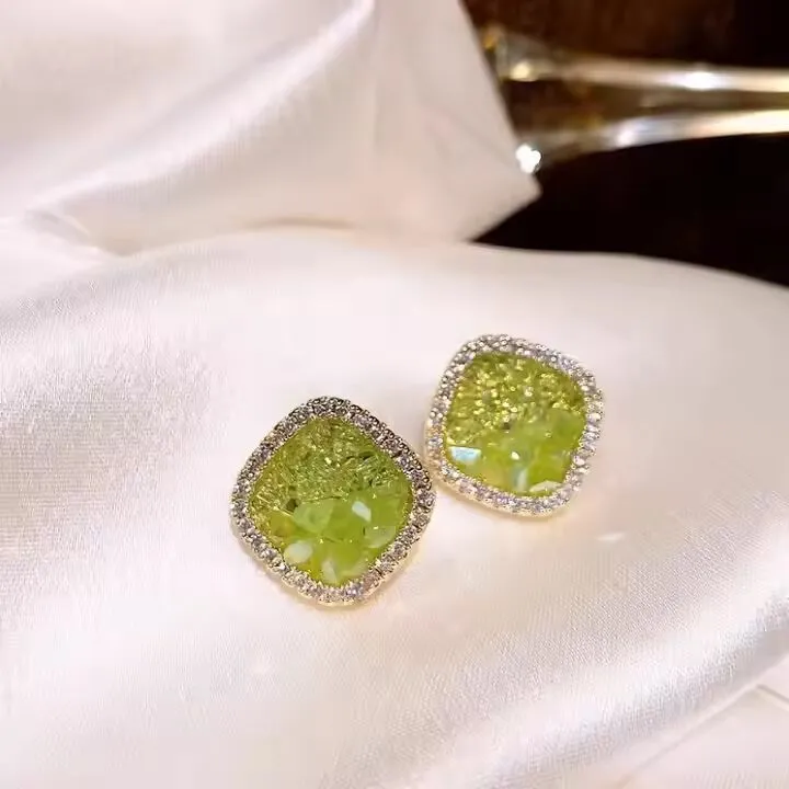Preffers™ Peony Bloom Earrings – Luxurious Floral Elegance