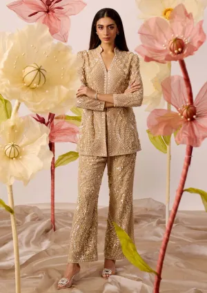 Primrose gold jacket and pant