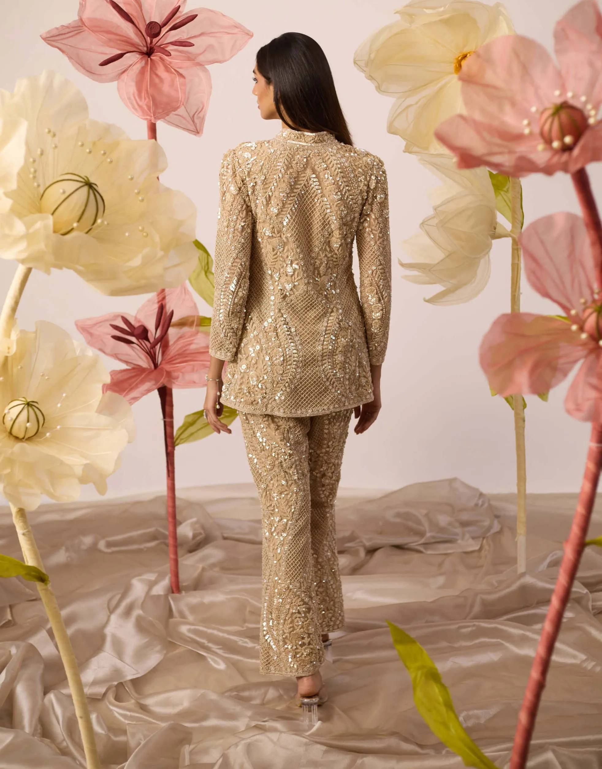 Primrose gold jacket and pant