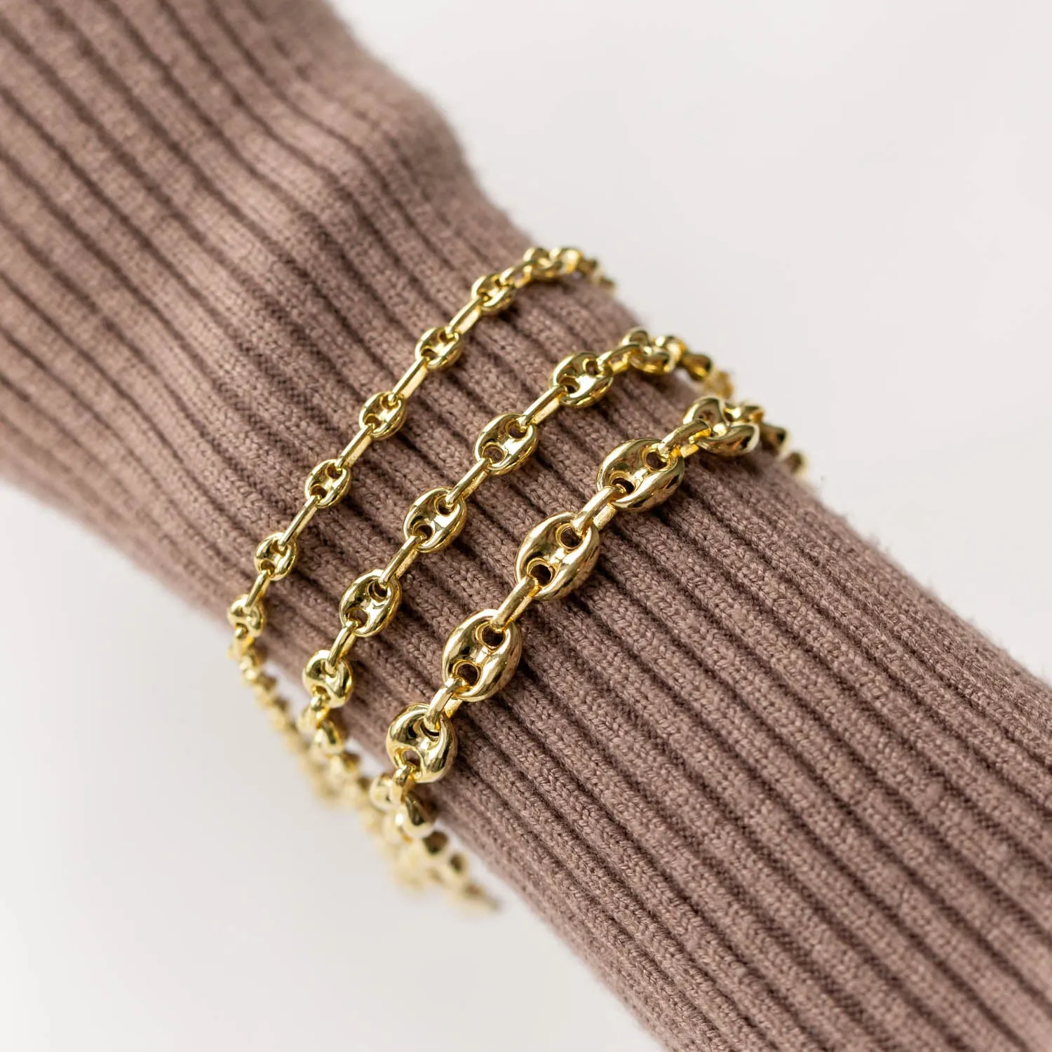 Puff Mariner Link Bracelet