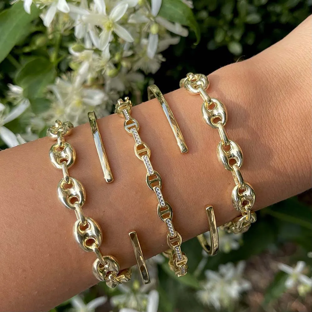 Puff Mariner Link Bracelet