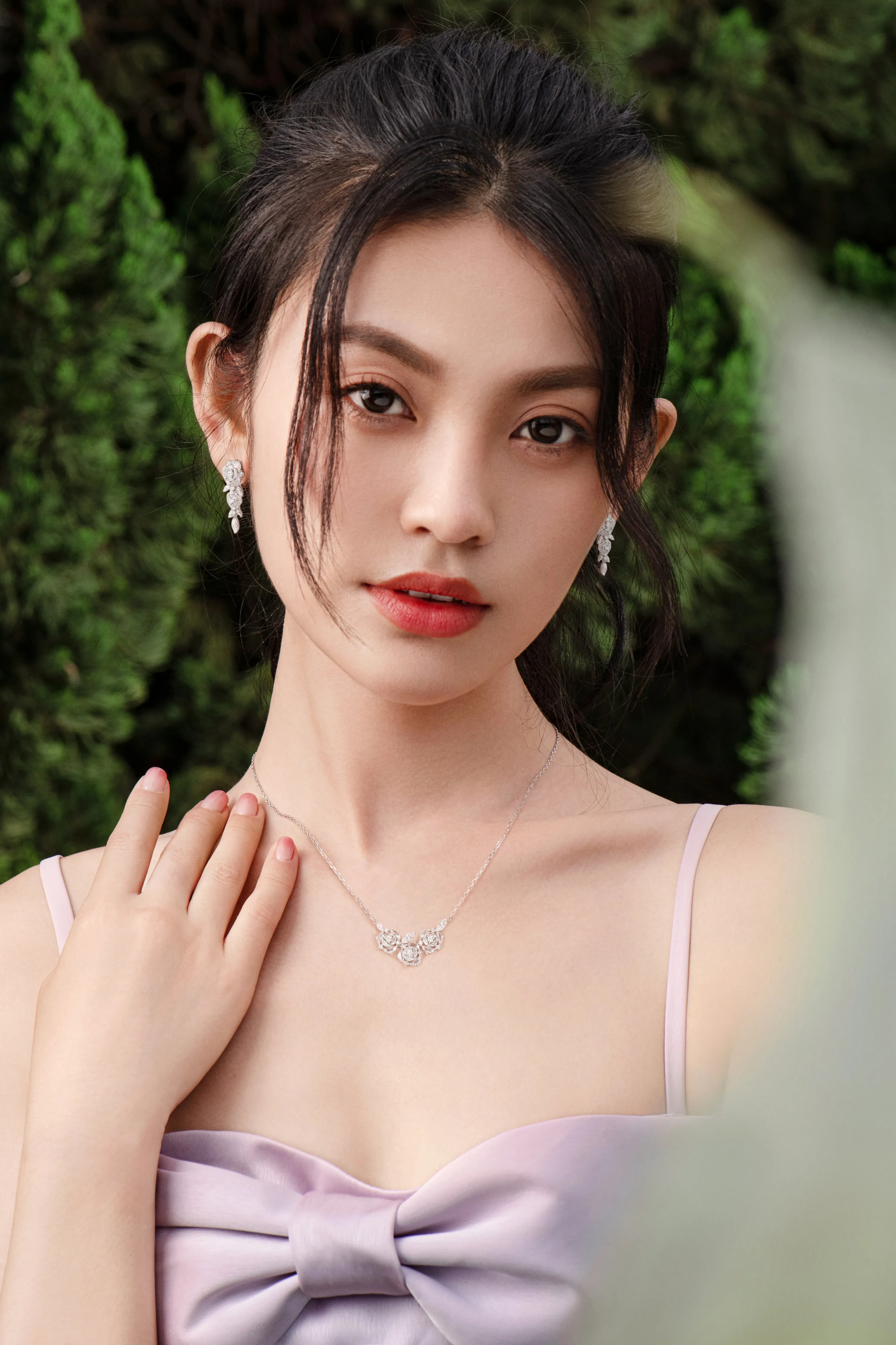 "Blooming Rose" Sterling Silver Necklace