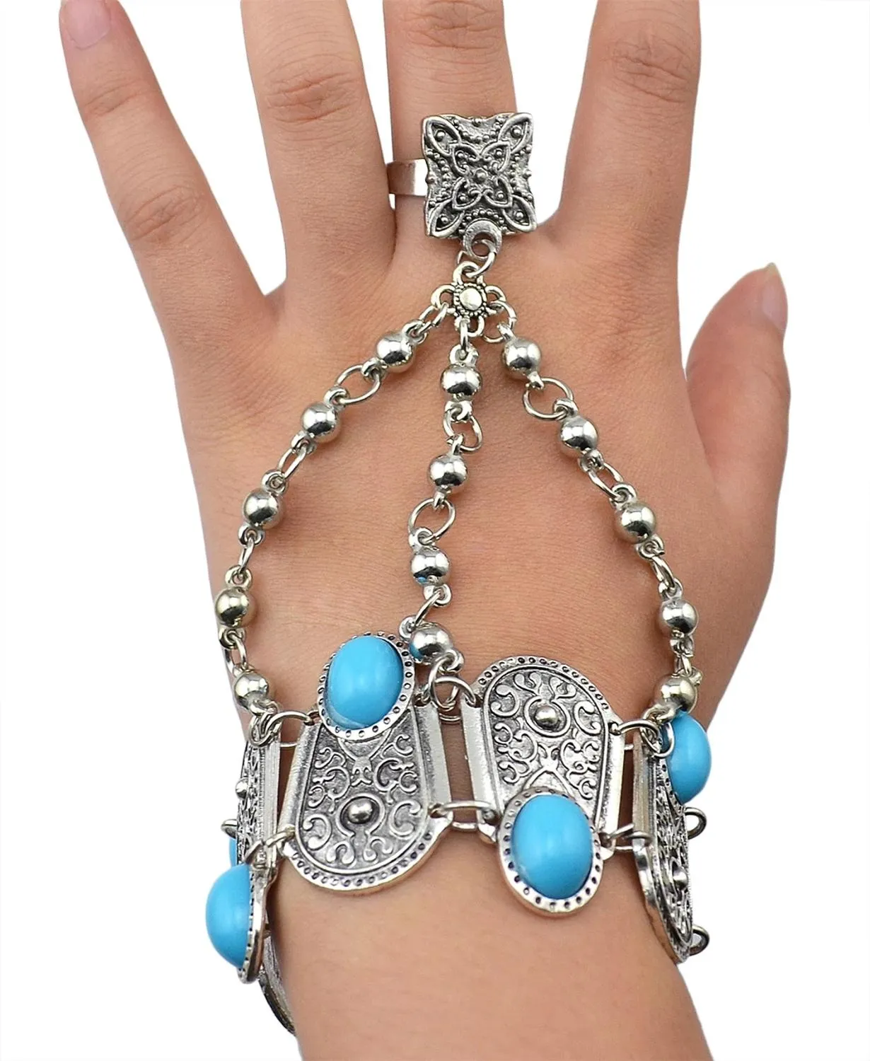 "Cala Pi"  Finger Bracelets