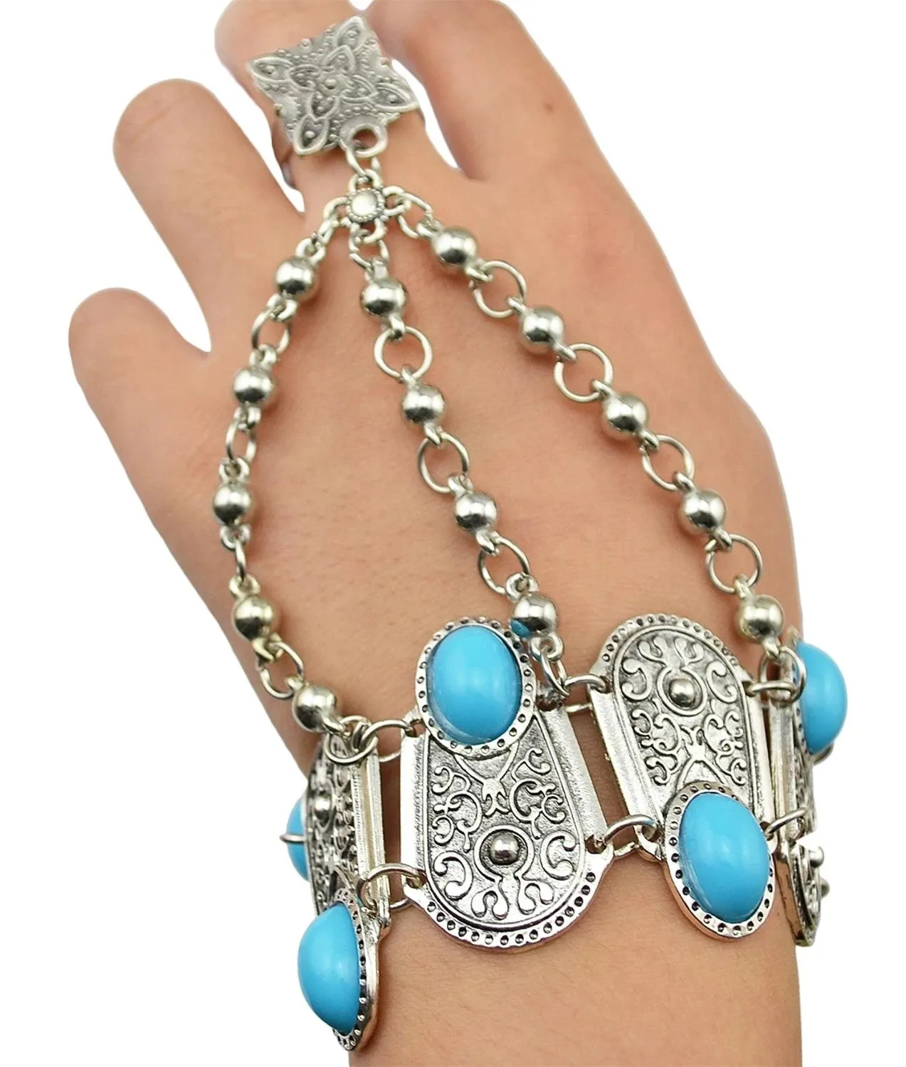 "Cala Pi"  Finger Bracelets