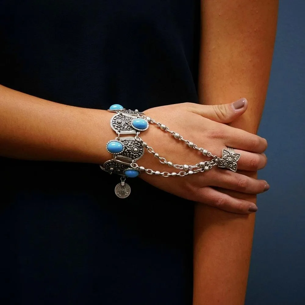 "Cala Pi"  Finger Bracelets